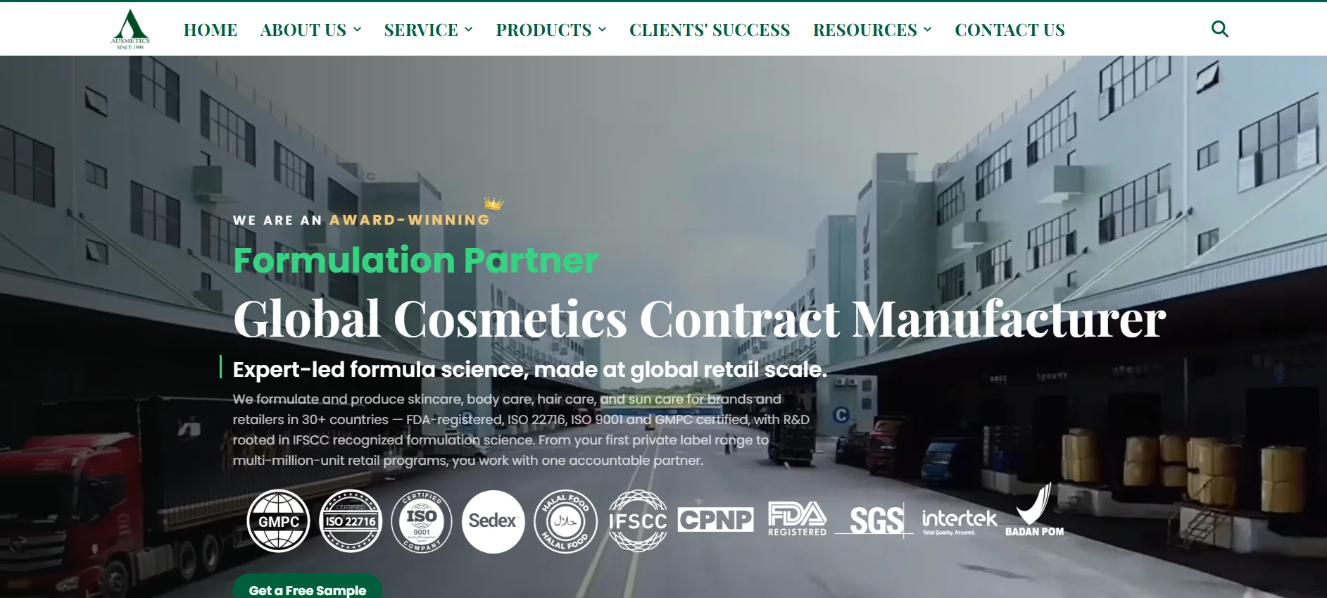 Ausmetics – Chinese Cosmetics Manufacturer